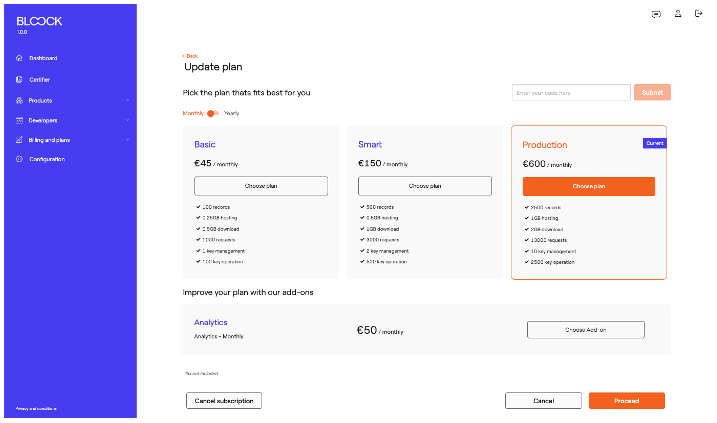 2- Cancel subscription