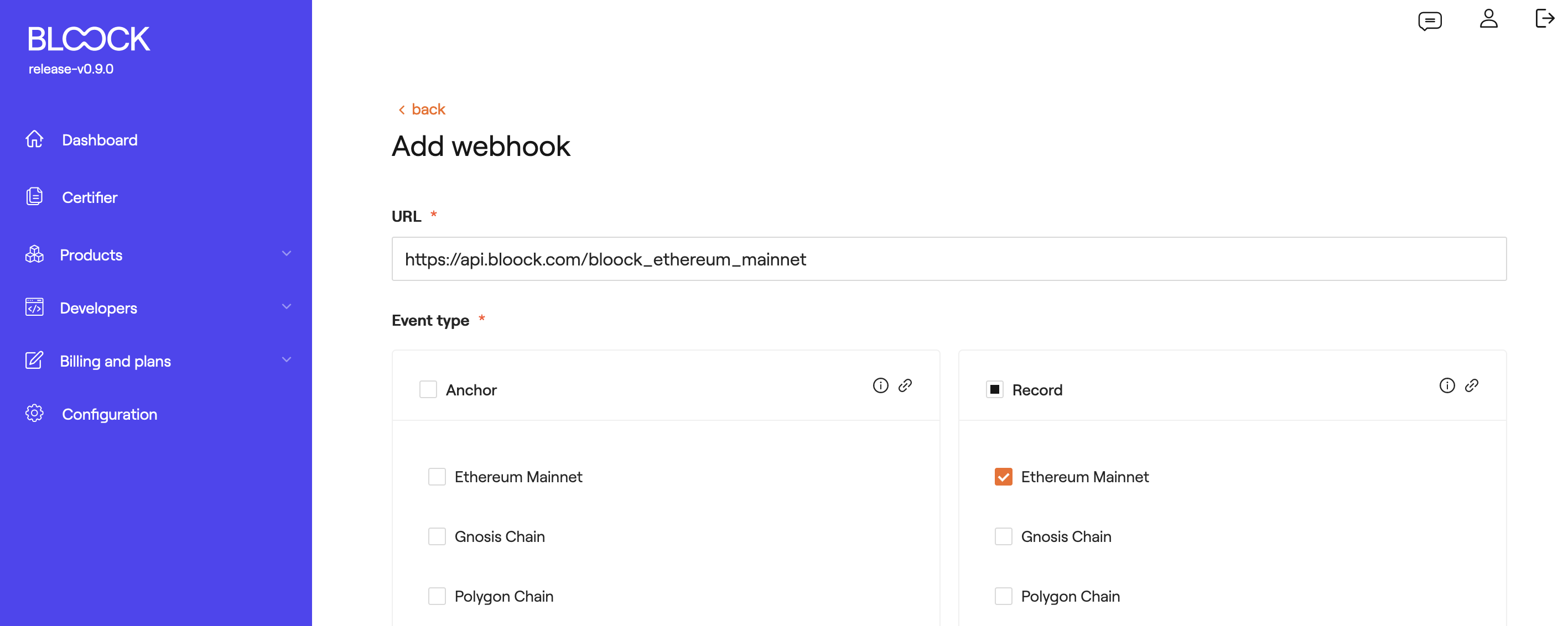 3 - Configure webhooks