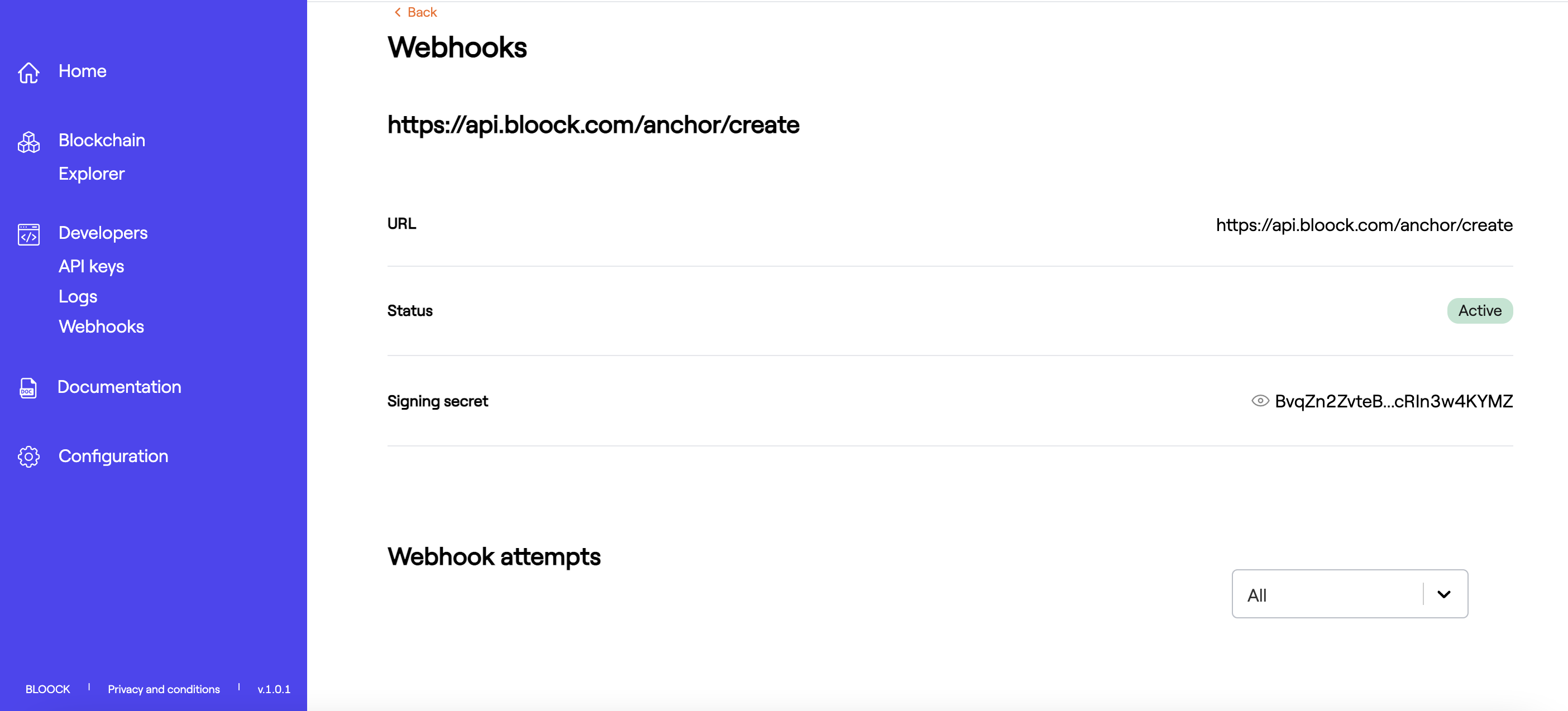 6 - Configure webhooks