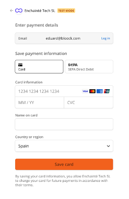 6- Manage payment method