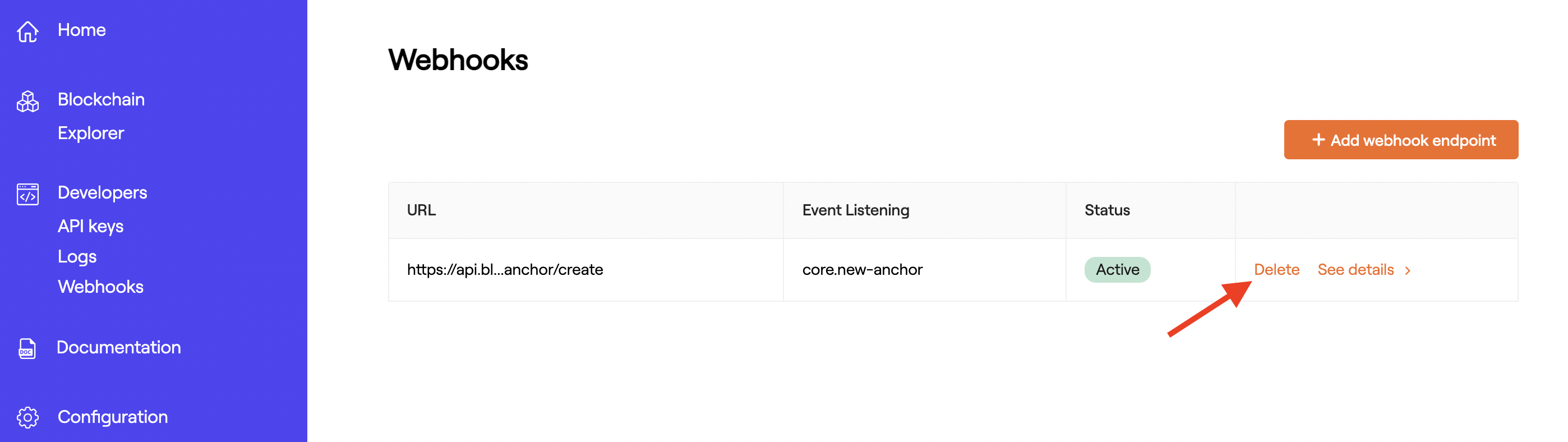 8 - Configure webhooks