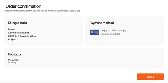 8- Create subscription